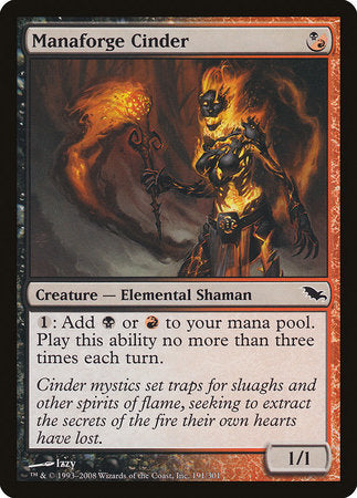 Manaforge Cinder [Shadowmoor] | Fandemonia Ltd