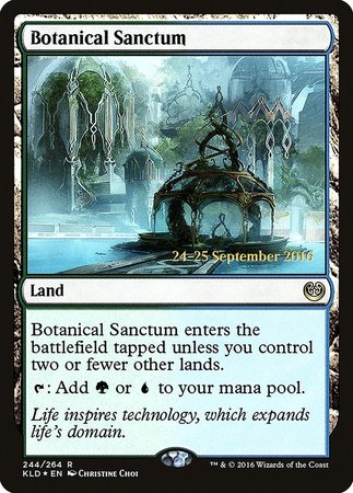 Botanical Sanctum [Kaladesh Promos] | Fandemonia Ltd