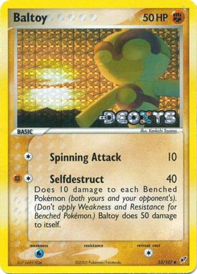 Baltoy (53/107) (Stamped) [EX: Deoxys] | Fandemonia Ltd