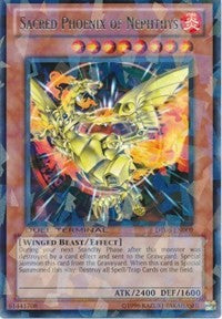 Sacred Phoenix of Nephthys [DT06-EN009] Rare | Fandemonia Ltd