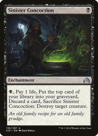 Sinister Concoction [Shadows over Innistrad] | Fandemonia Ltd