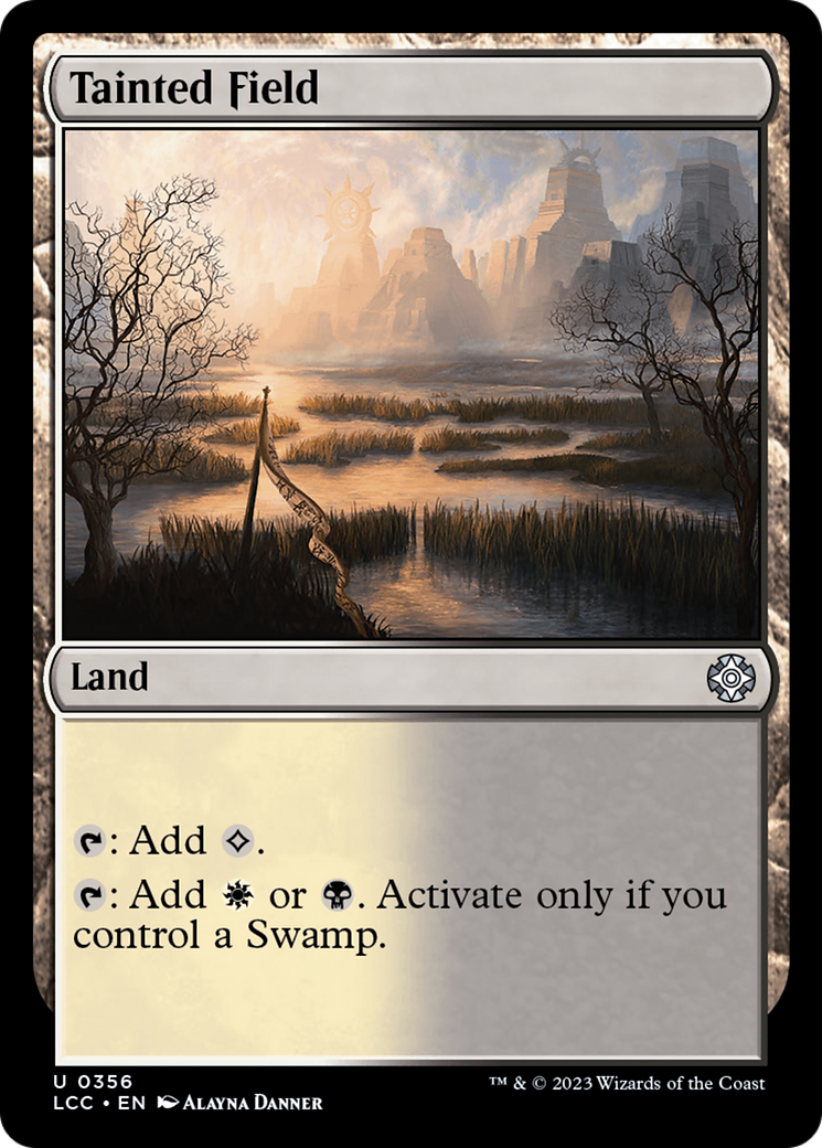 Tainted Field [The Lost Caverns of Ixalan Commander] | Fandemonia Ltd