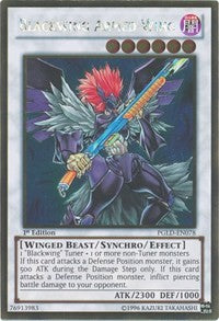 Blackwing Armed Wing [PGLD-EN078] Gold Rare | Fandemonia Ltd