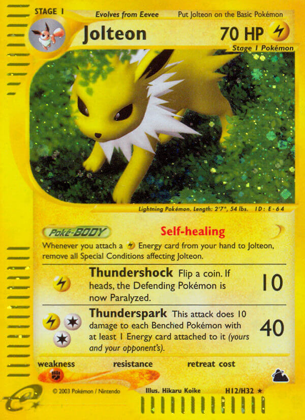 Jolteon (H12/H32) [Skyridge] | Fandemonia Ltd