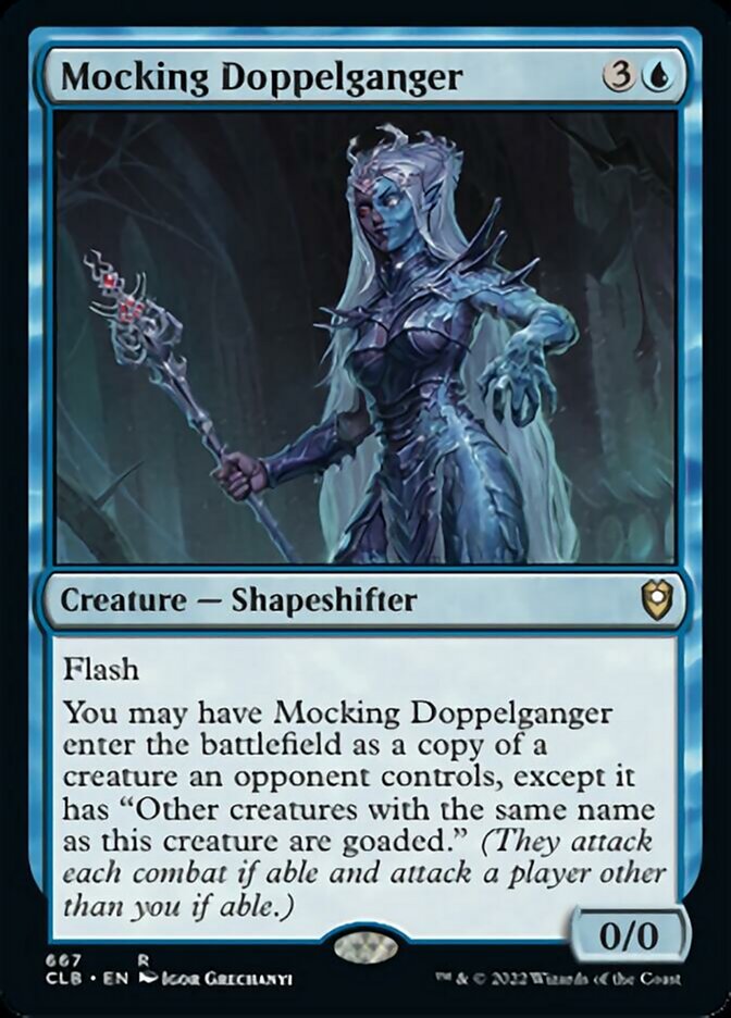 Mocking Doppelganger [Commander Legends: Battle for Baldur's Gate] | Fandemonia Ltd