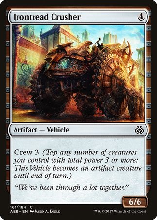 Irontread Crusher [Aether Revolt] | Fandemonia Ltd