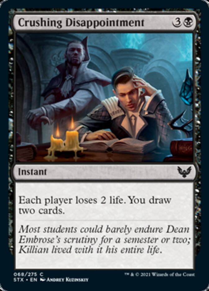 Crushing Disappointment [Strixhaven: School of Mages] | Fandemonia Ltd
