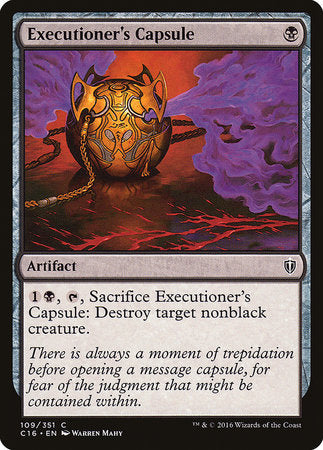 Executioner's Capsule [Commander 2016] | Fandemonia Ltd
