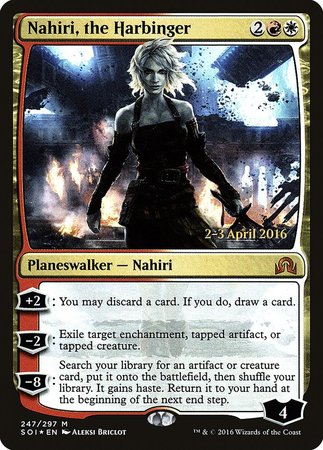 Nahiri, the Harbinger [Shadows over Innistrad Promos] | Fandemonia Ltd