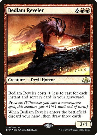 Bedlam Reveler [Eldritch Moon Promos] | Fandemonia Ltd