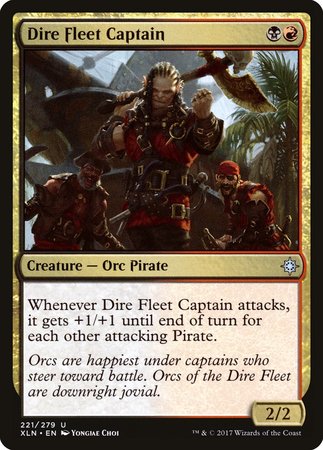 Dire Fleet Captain [Ixalan] | Fandemonia Ltd