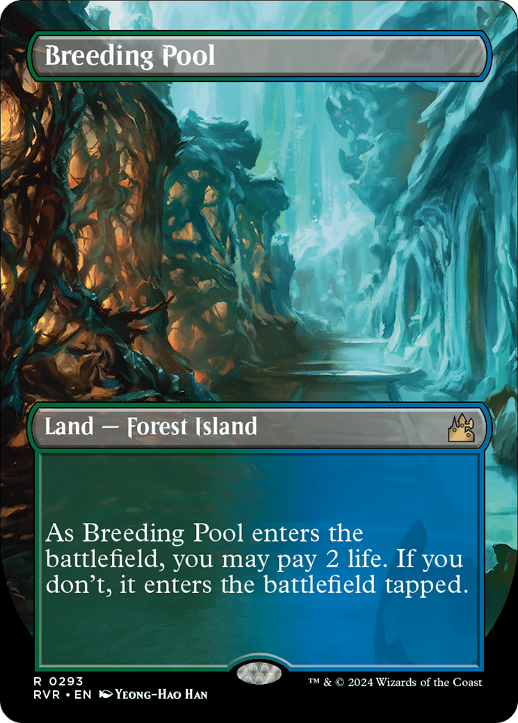 Breeding Pool (Borderless) [Ravnica Remastered] | Fandemonia Ltd