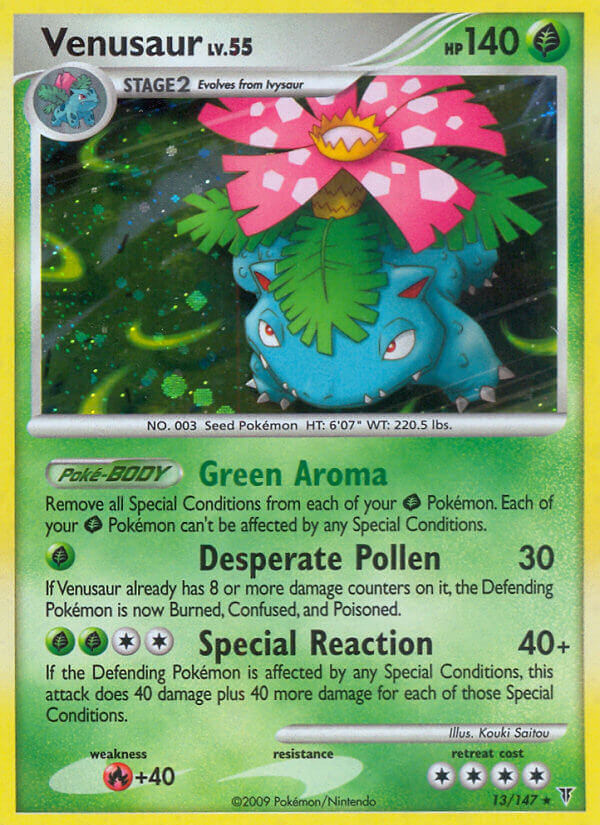 Venusaur (13/147) (Theme Deck Exclusive) [Platinum: Supreme Victors] | Fandemonia Ltd