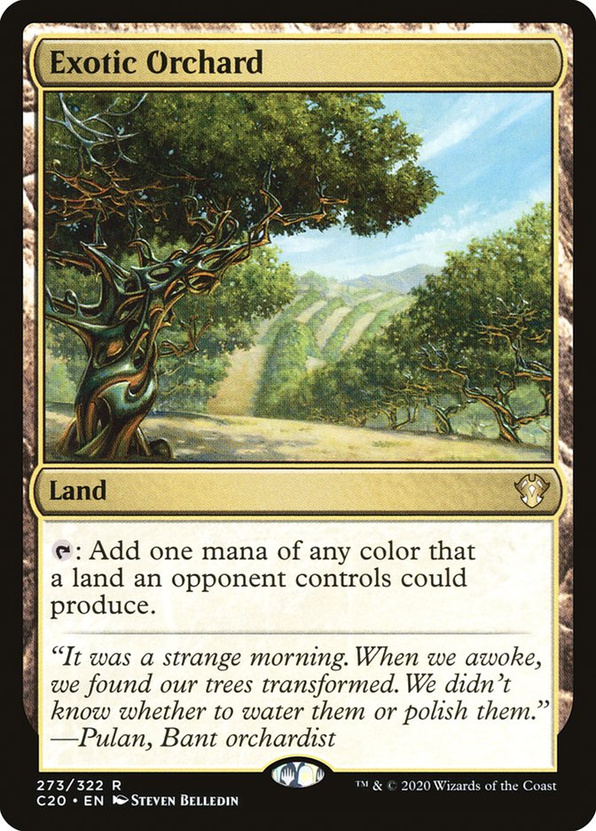 Exotic Orchard [Commander 2020] | Fandemonia Ltd