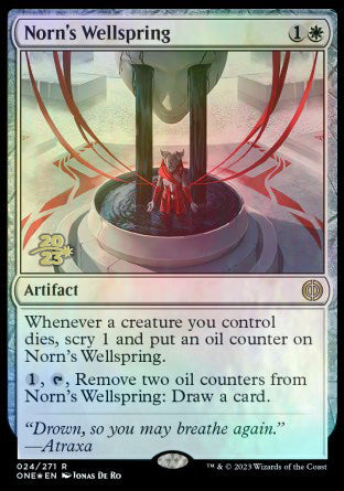 Norn's Wellspring [Phyrexia: All Will Be One Prerelease Promos] | Fandemonia Ltd