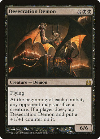 Desecration Demon [Return to Ravnica] | Fandemonia Ltd