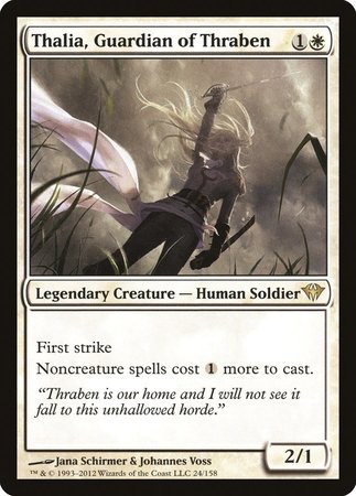 Thalia, Guardian of Thraben [Dark Ascension] | Fandemonia Ltd