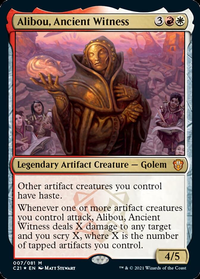 Alibou, Ancient Witness [Commander 2021] | Fandemonia Ltd