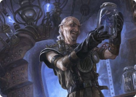Delver of Secrets Art Card [Innistrad: Midnight Hunt Art Series] | Fandemonia Ltd