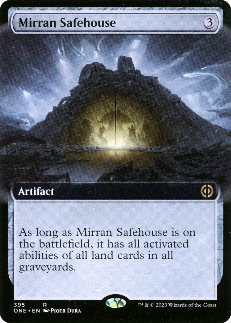 Mirran Safehouse (Extended Art) [Phyrexia: All Will Be One] | Fandemonia Ltd