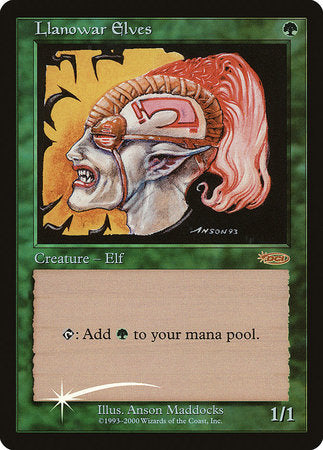 Llanowar Elves [Friday Night Magic 2000] | Fandemonia Ltd