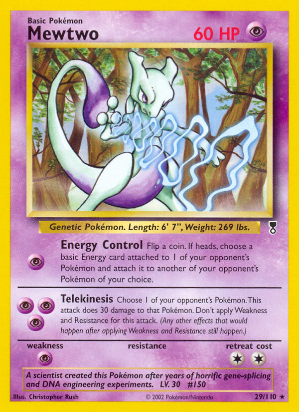 Mewtwo (29/110) [Legendary Collection] | Fandemonia Ltd