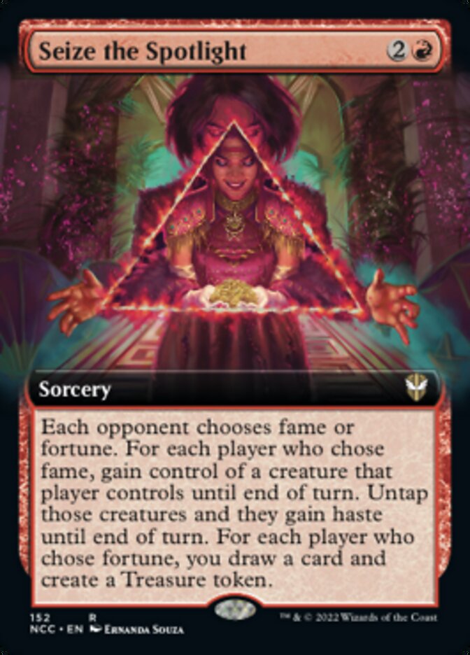 Seize the Spotlight (Extended Art) [Streets of New Capenna Commander] | Fandemonia Ltd