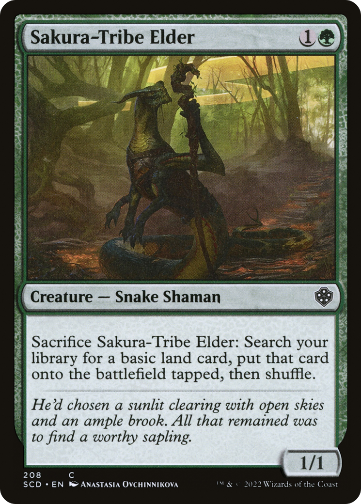 Sakura-Tribe Elder [Starter Commander Decks] | Fandemonia Ltd