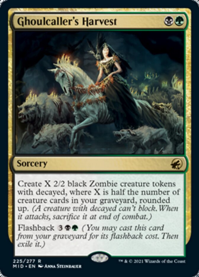 Ghoulcaller's Harvest [Innistrad: Midnight Hunt] | Fandemonia Ltd