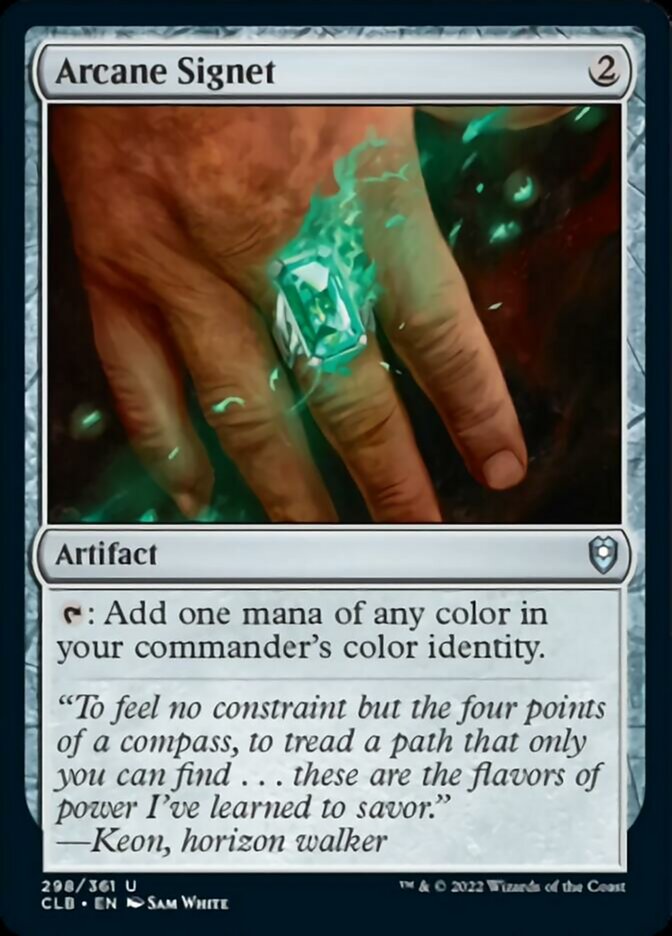 Arcane Signet [Commander Legends: Battle for Baldur's Gate] | Fandemonia Ltd