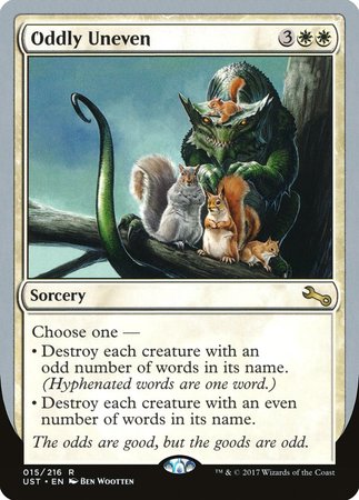 Oddly Uneven [Unstable] | Fandemonia Ltd