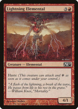 Lightning Elemental [Magic 2010] | Fandemonia Ltd