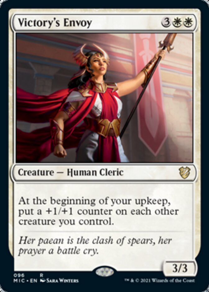 Victory's Envoy [Innistrad: Midnight Hunt Commander] | Fandemonia Ltd