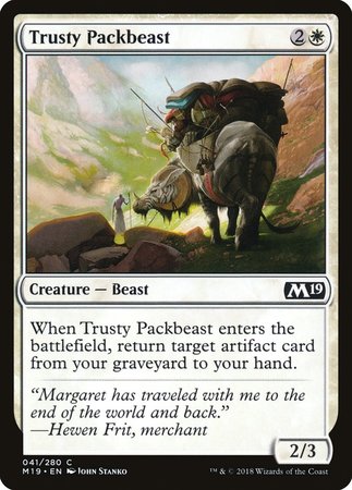 Trusty Packbeast [Core Set 2019] | Fandemonia Ltd