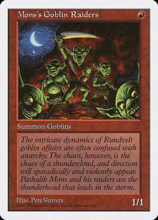 Mons's Goblin Raiders [Fifth Edition] | Fandemonia Ltd