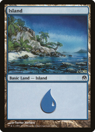 Island (68) [Duel Decks: Phyrexia vs. the Coalition] | Fandemonia Ltd
