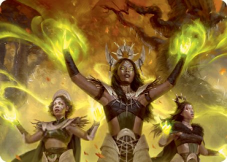 Dawnhart Wardens Art Card [Innistrad: Midnight Hunt Art Series] | Fandemonia Ltd