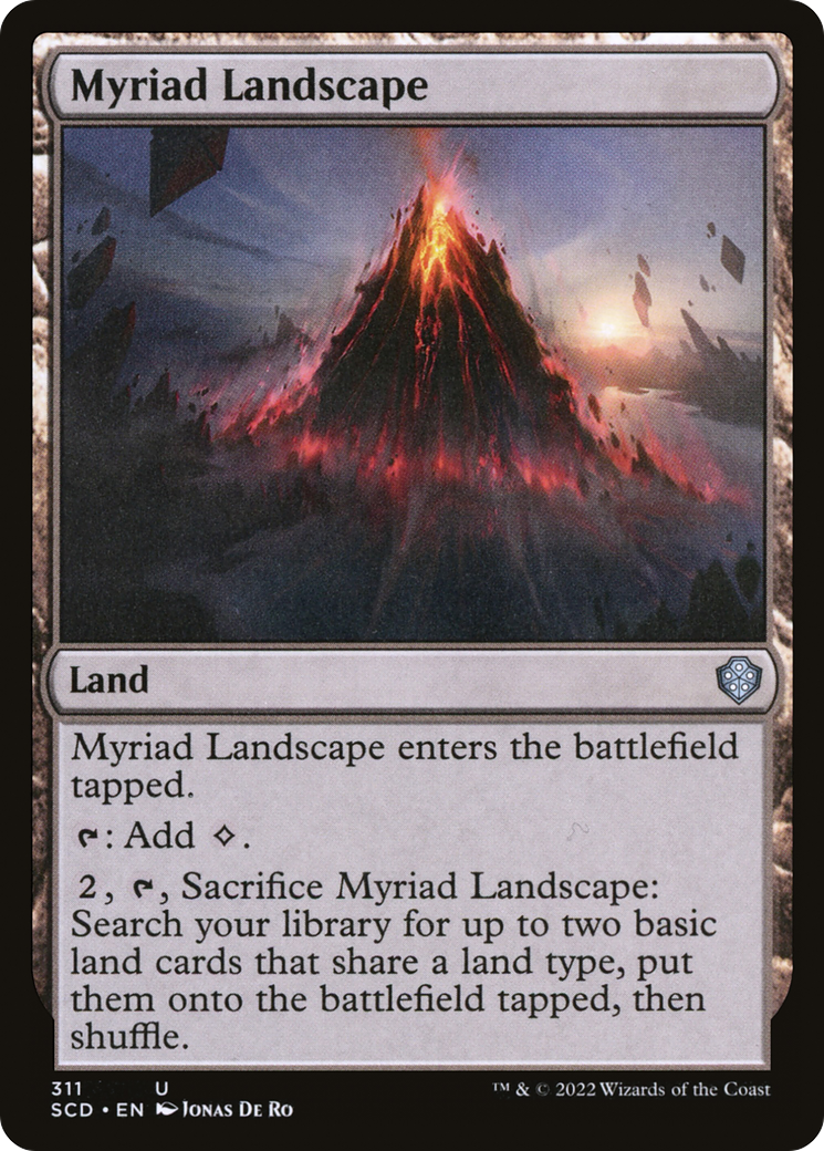 Myriad Landscape [Starter Commander Decks] | Fandemonia Ltd
