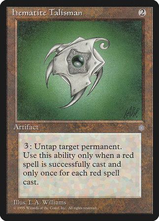 Hematite Talisman [Ice Age] | Fandemonia Ltd