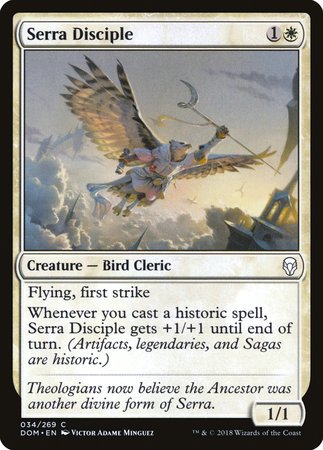 Serra Disciple [Dominaria] | Fandemonia Ltd
