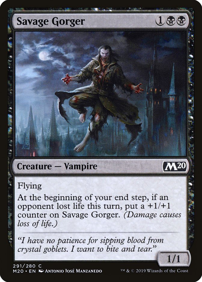 Savage Gorger [Core Set 2020] | Fandemonia Ltd