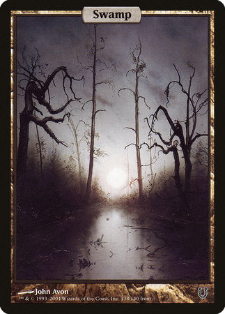 Swamp - Full Art [Unhinged] | Fandemonia Ltd