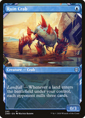 Ruin Crab (Showcase) [Zendikar Rising] | Fandemonia Ltd