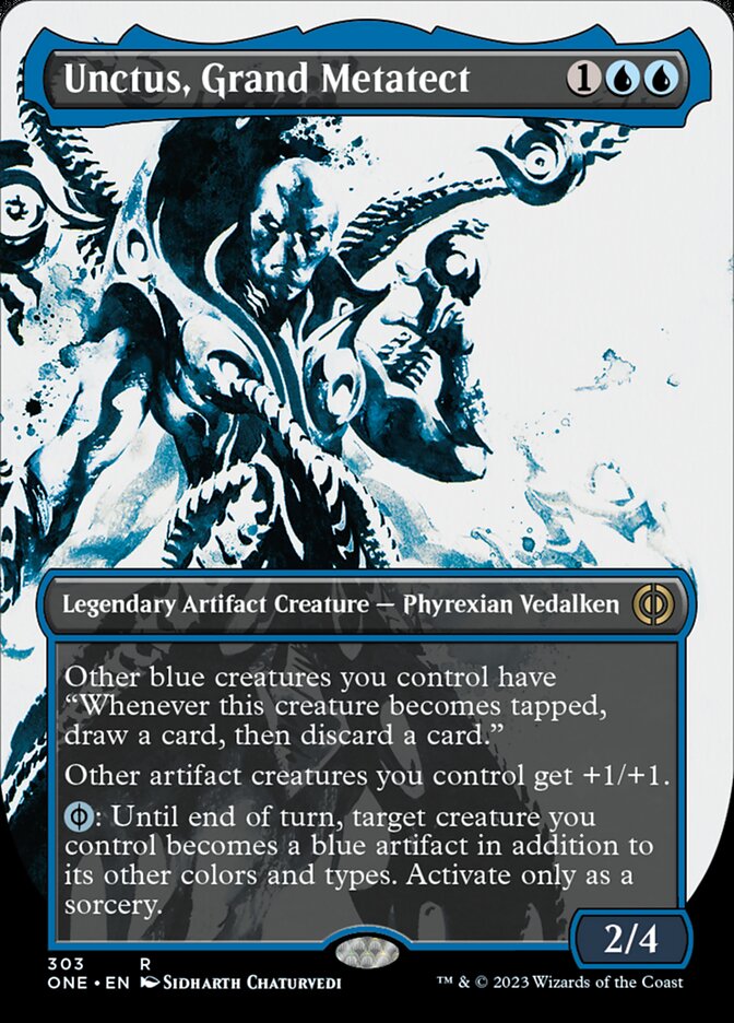 Unctus, Grand Metatect (Borderless Ichor) [Phyrexia: All Will Be One] | Fandemonia Ltd