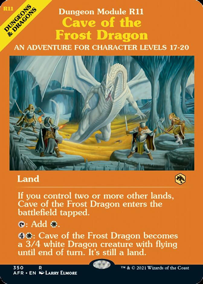 Cave of the Frost Dragon (Dungeon Module) [Dungeons & Dragons: Adventures in the Forgotten Realms] | Fandemonia Ltd