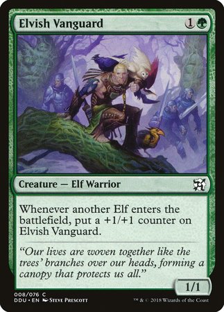 Elvish Vanguard [Duel Decks: Elves vs. Inventors] | Fandemonia Ltd