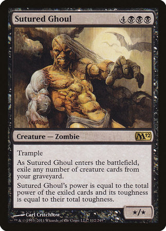 Sutured Ghoul [Magic 2012] | Fandemonia Ltd