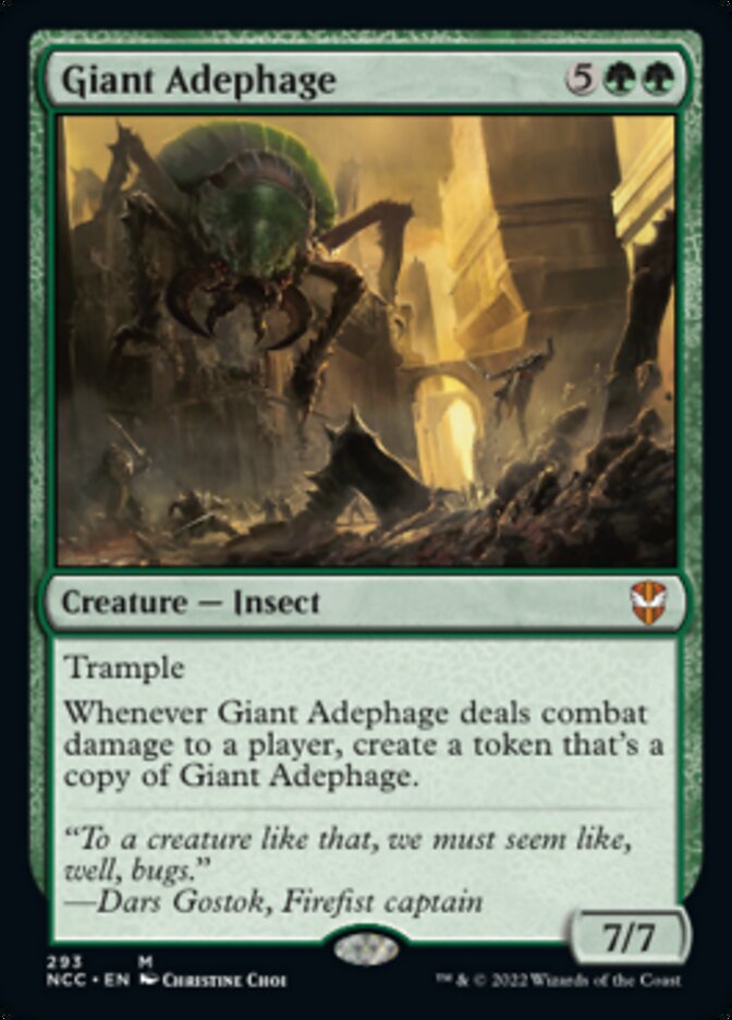 Giant Adephage [Streets of New Capenna Commander] | Fandemonia Ltd
