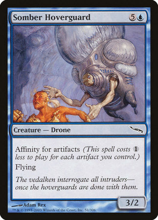 Somber Hoverguard [Mirrodin] | Fandemonia Ltd