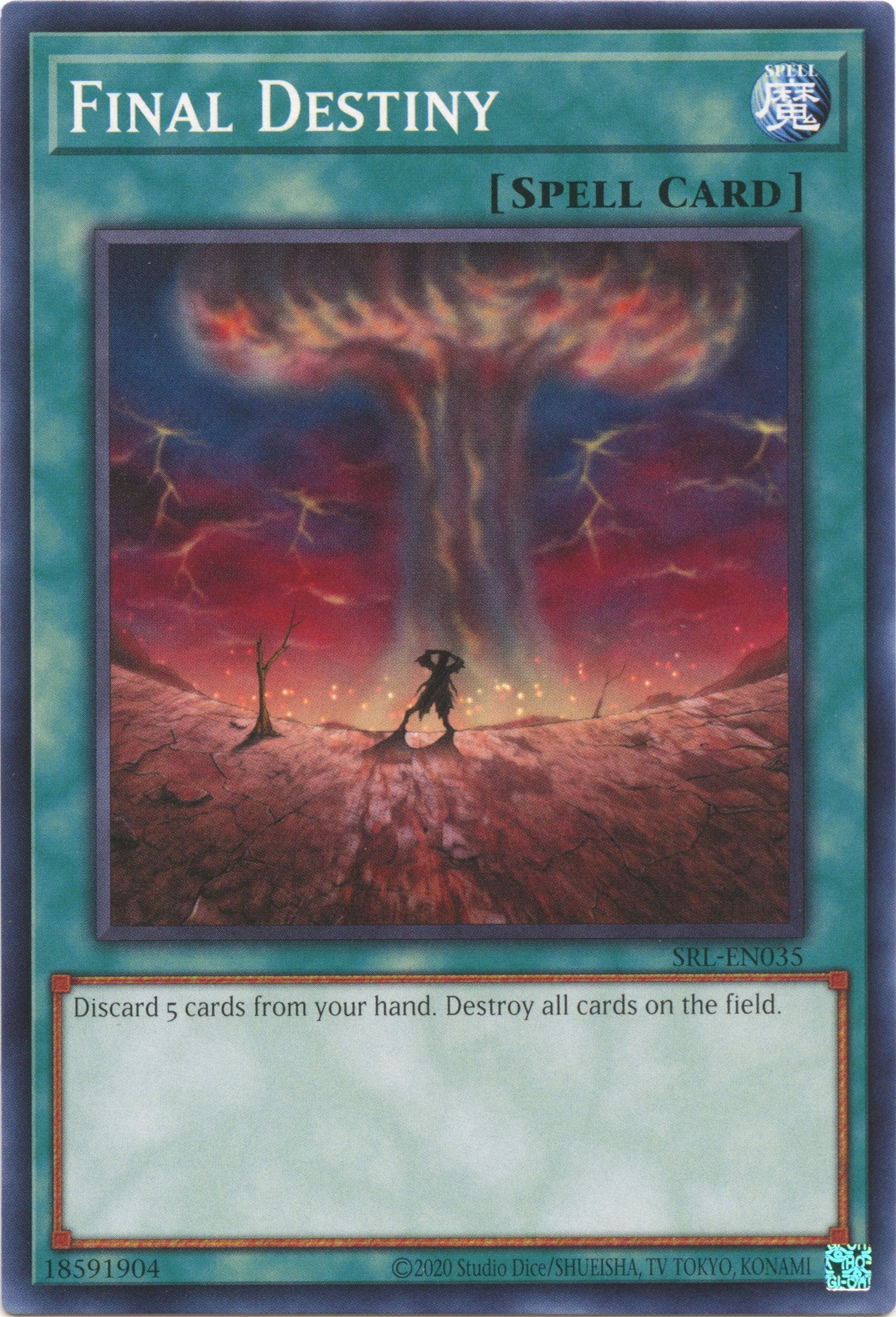 Final Destiny (25th Anniversary) [SRL-EN035] Common | Fandemonia Ltd
